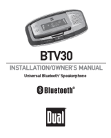 Dual BTV-30-Owners-Manual